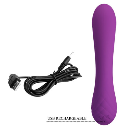 Vibro Rabbit DOREEN Pretty Love 13 x 3.8 cm Violet
