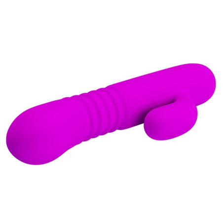 Rabbit avec Poussée LEOPOLD Pretty Love 11 x 3 cm Violet