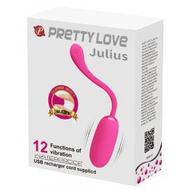Oeuf Vibrant JULIUS Pretty Love 7.8 x 3.3 cm Rose 2