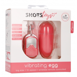 Oeuf vibrant sans fil SPLASH 8 x 3.4 cm Rose