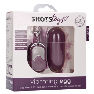Oeuf vibrant sans fil SPLASH 8 x 3.4 cm Violet