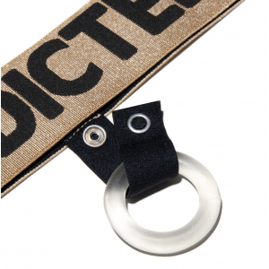 Cockring flexible avec ceinture GOLD