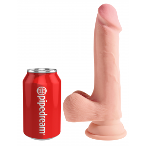 Gode réaliste King Cock 3D TRIPLE DENSITY 7.5 - 17 x 4.3 cm