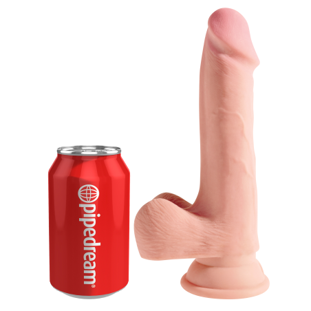 Gode réaliste King Cock 3D | Triple Densité 7.5 - 17 x 4.3 cm