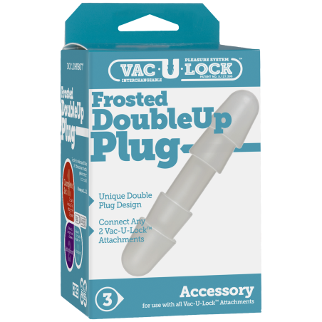 Double Embout VAC-U-LOCK Frosted