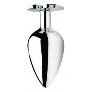 Plug bijou anal LUCKY GEM Trèfle 9 x 4 cm