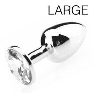 Plug Bijou SPOLLY Diamant | 8.5 x 3.9 cm Large
