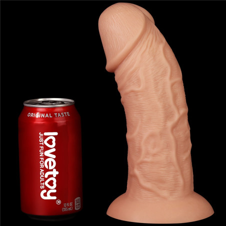 Gode réaliste CURVED 20 x 6.5 cm | Sextoy anal de Lovetoy