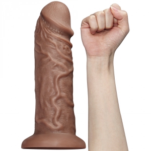 Gode XL CHUBBY DILDO 23 x 6.5cm Marron