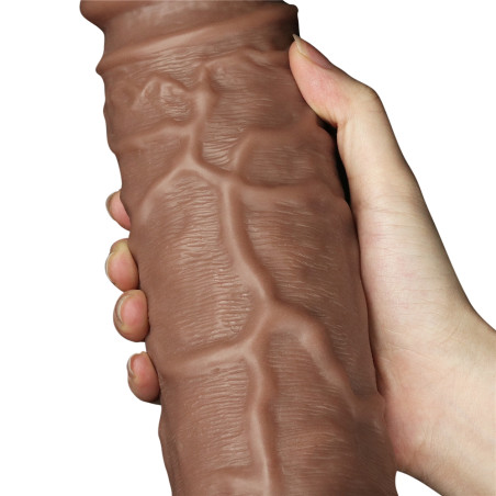 Gode Vibrant XL CHUBBY DILDO 23 x 6.5 cm Marron