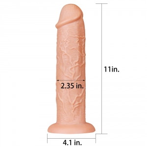 Gode XL réaliste LONG DILDO | Marque Lovetoy 25 x 6 cm