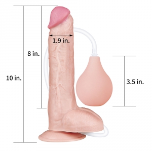 Gode réaliste Ejaculateur SQUIRT 20 x 4.5 cm