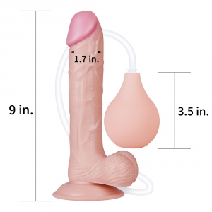 Gode réaliste Ejaculateur SQUIRT 18 x 4.5 cm