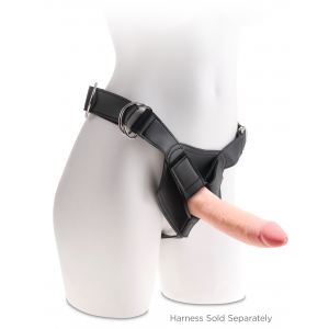 Gode réaliste King Cock 3D TRIPLE DENSITY 8 - 21 x 4.5 cm 