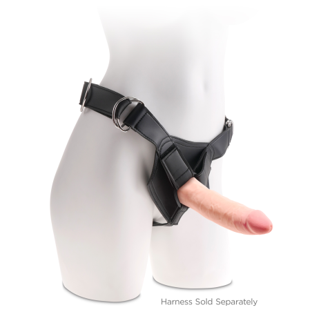 Gode réaliste King Cock 3D TRIPLE DENSITY 8 - 21 x 4.5 cm 