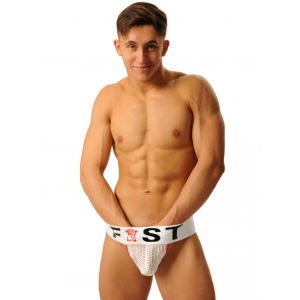 Jockstrap LOGO FIST Blanc