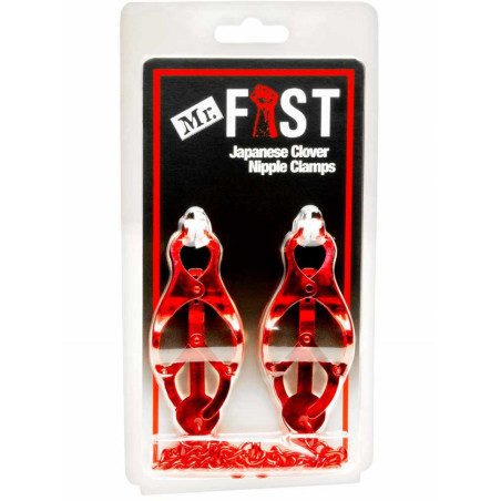Pince Tétons MR FIST Rouge