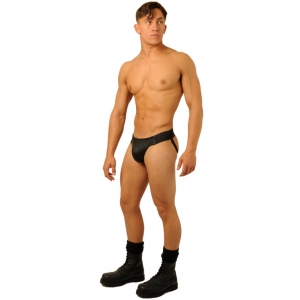Jockstrap FIST LEATHER Noir