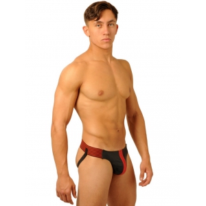 Jockstrap FIST LEATHER Rouge