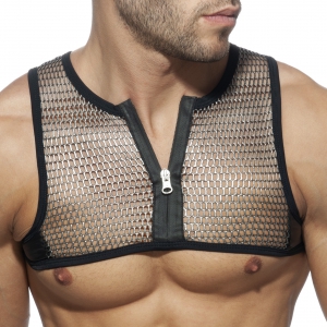 Harnais PARTY ZIP Noir-Argent
