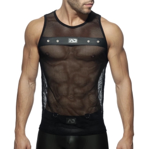 Débardeur MESH MIXED Noir