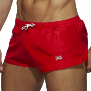 Short de bain RACING SIDE Rouge