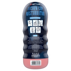 Masturbateur réaliste VACUUM CUP Pretty Love Bouche