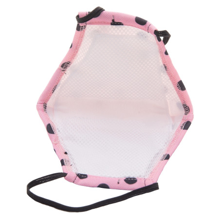 Masque Filtrant C95 MAJOR GENERAL MICHELINHO Rose et Noir