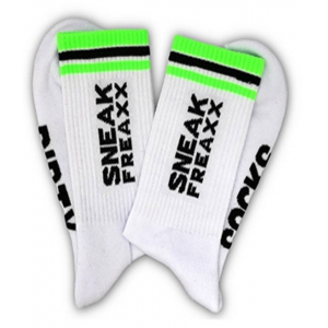 Chaussettes DIRTY Blanc-Vert