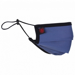 Masque lavable à plis FASHION Bleu