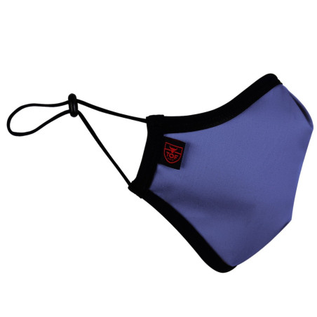 Masque lavable sans couture FASHION Bleu