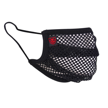 Sur-masque lavable Mesh plissé Noir