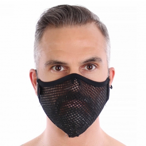 Sur-masque lavable Mesh Noir