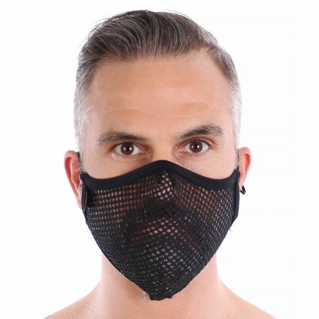 Sur-masque lavable Mesh Noir