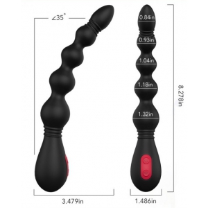 Stimulateur prostatique Vibrant VINS 16 x 3.4 cm