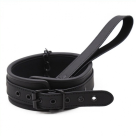 Collier Soumission avec laisse Noir 2