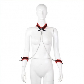 Kit Collier Menottes Romance Noir Rouge 2