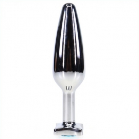 Plug bijou anal LONG DIAMOND 10  x 2.7 cm 2