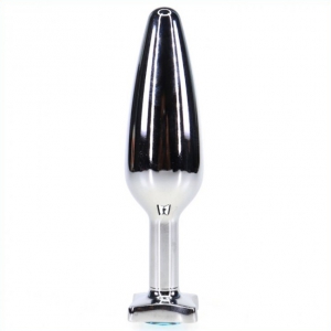 Plug bijou anal LONG DIAMOND 10  x 2.7 cm