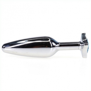 Plug bijou anal LONG DIAMOND 10  x 2.7 cm