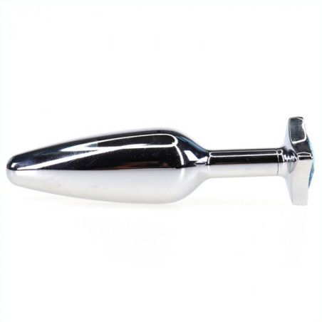 Plug bijou anal LONG DIAMOND 10  x 2.7 cm