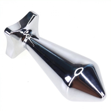 Plug anal avec bijou BLOCK 6 x 2.7 cm