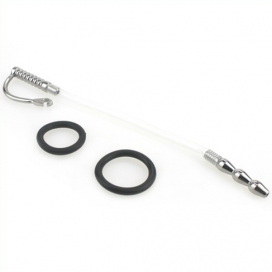 Tige d'urètre percée MARFAN 22cm | Diamètre 9mm 2