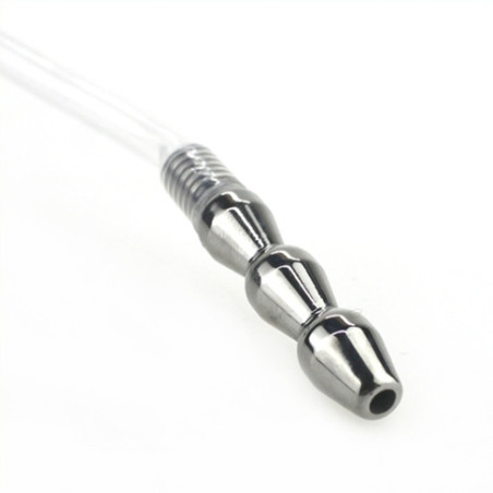Tige d'urètre percée MARFAN 22cm | Diamètre 9mm