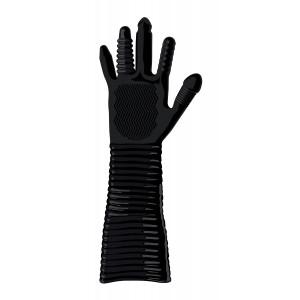 Gant Long Texturé PLEASURE FISTER Noir