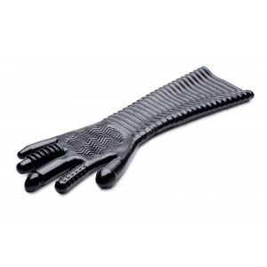 Gant Long Texturé PLEASURE FISTER Noir