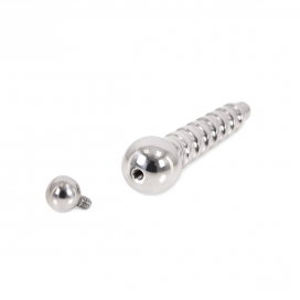 Plug percé pour Pénis SCREW UP 6.5cm | Diamètre 12.5mm  2