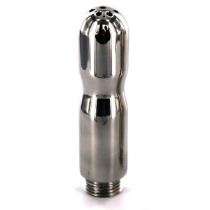 Embout anal en métal 9 x 2.5 cm