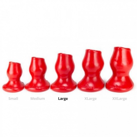 Pig-Hole FuckPlug Rouge Large - 9 x 7 cm