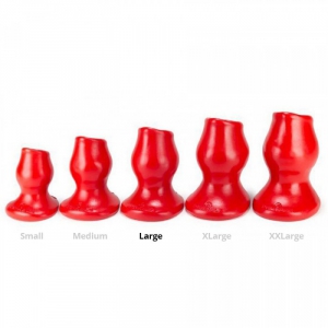 Pig-Hole FuckPlug Rouge Large - 9 x 7 cm